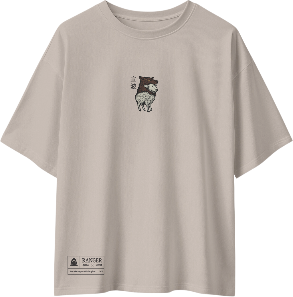 Sheep Among Wolves Heavy T-Shirt – Off White