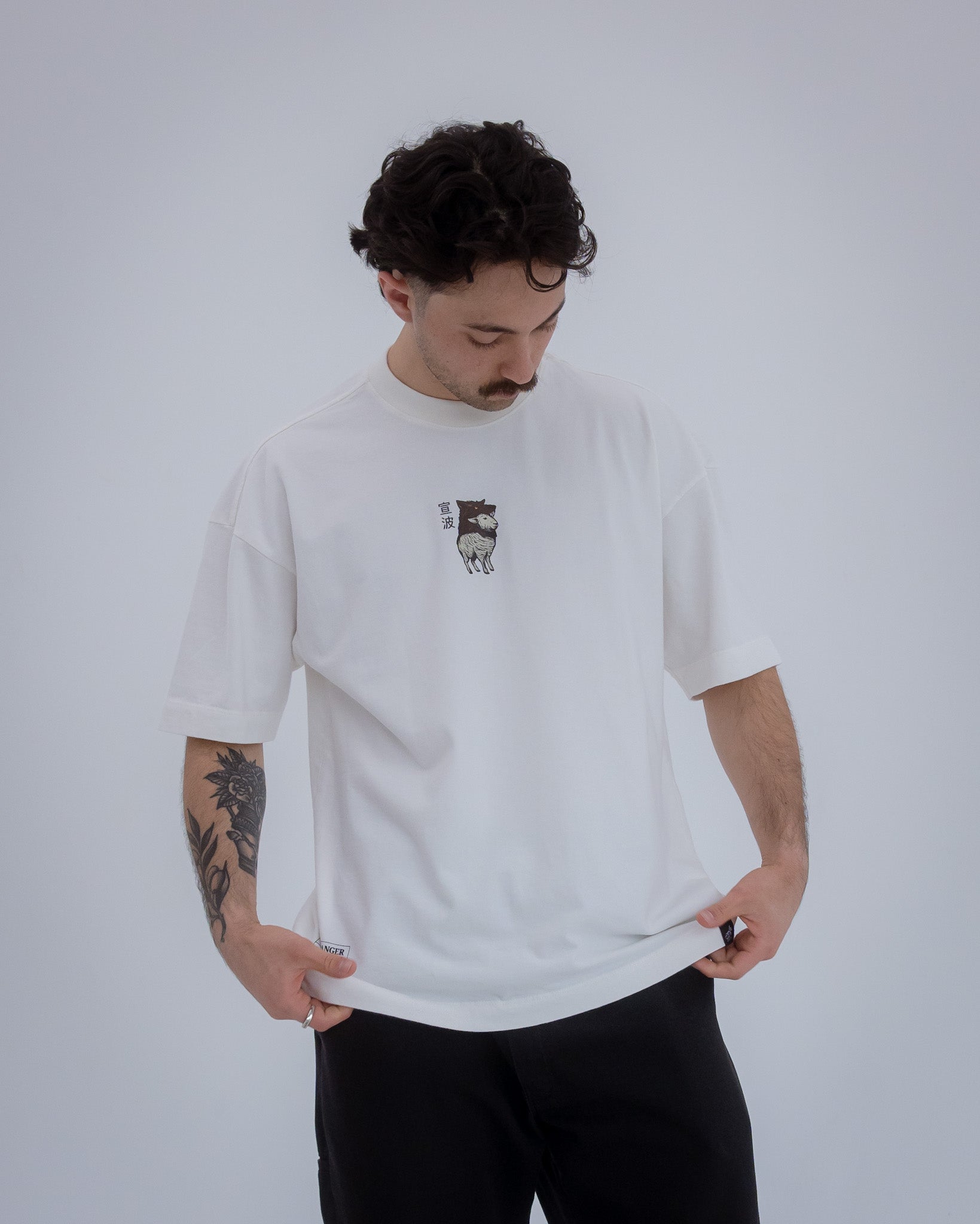 Sheep Among Wolves Heavy T-Shirt – Off White