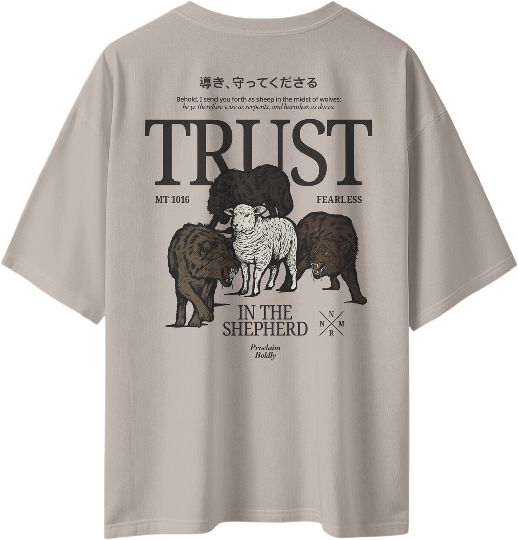 Sheep Among Wolves Heavy T-Shirt – Off White