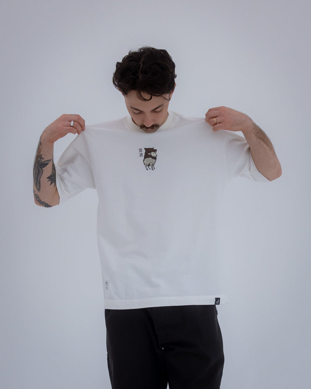 Sheep Among Wolves Heavy T-Shirt – Off White